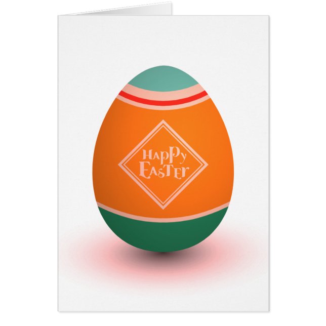 happy easter egg cards (Front)