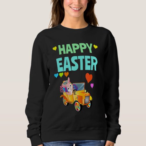 Happy Easter Egg Hunt Easter Bunny Kids Unisex Boy Sweatshirt