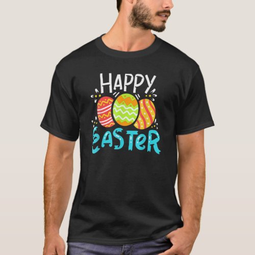 Happy Easter Egg Hunt Funny Easter Christian Tee