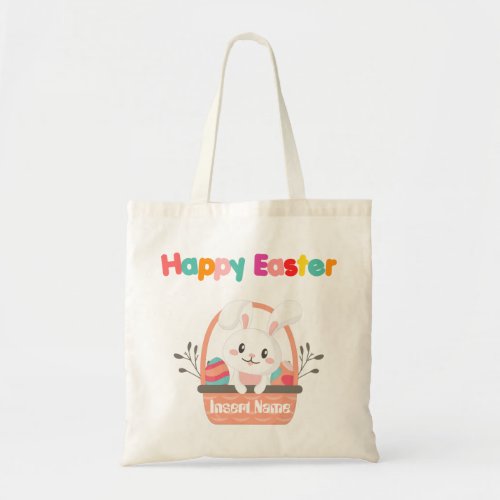 Happy Easter Egg Hunter _ Customizable Tote Bag