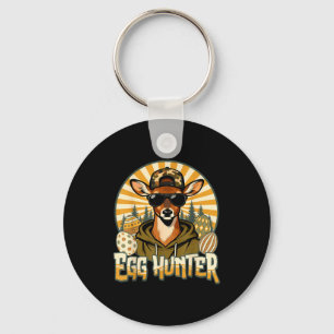 Happy Easter Egg Hunter Deer Buck Cap Mens Boys Ki Keychain
