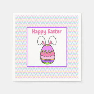 Happy Easter Egg Party Napkins