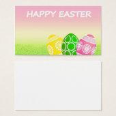 Happy Easter Eggs (Front & Back)