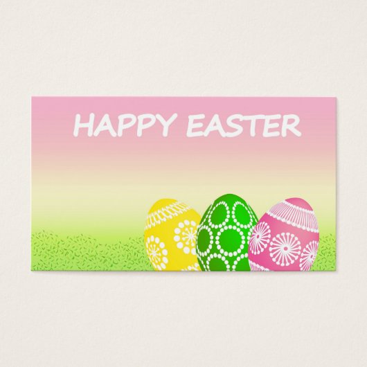 Happy Easter Eggs (Front)