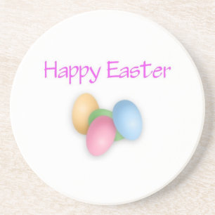 Happy Easter Eggs Coaster