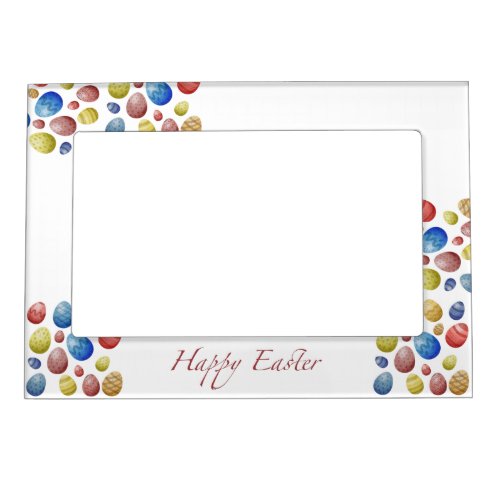 Happy Easter eggs   Magnetic Frame