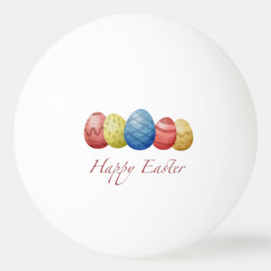 Happy Easter eggs Ping Pong Ball