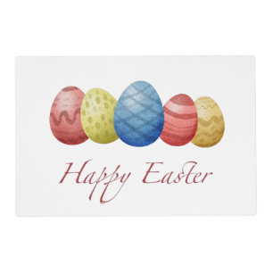 Happy Easter eggs  Placemat
