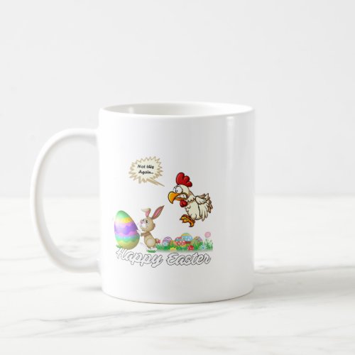 Happy Easter Eggs Shirt Funny Egg Hunting Rabbit C Coffee Mug