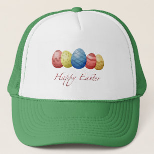 Happy Easter eggs  Trucker Hat