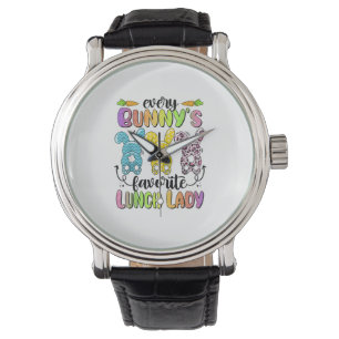 Happy Easter Every Bunny Is Favorite Lunch Lady Ra Watch