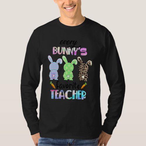 Happy Easter Every Bunny Is Favorite Teacher Rabbi T_Shirt
