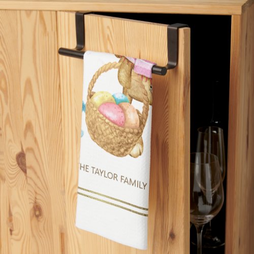 Happy Easter Everybunny ID640 Kitchen Towel
