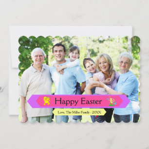 Happy Easter Family Card