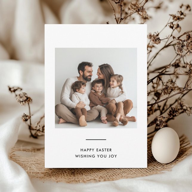 Happy Easter Family Photo Card (Creator Uploaded)