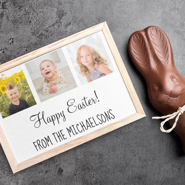 Happy Easter Family Photo Holiday Card (Creator Uploaded)