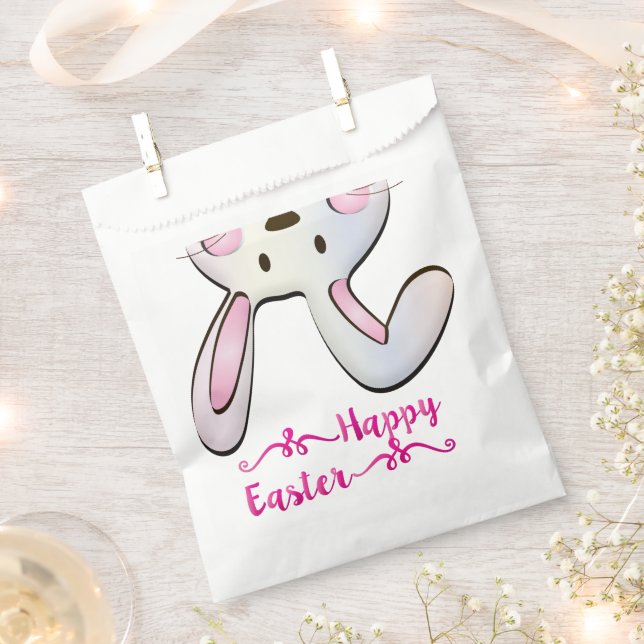 HAPPY EASTER FAVOR BAG (Clipped)