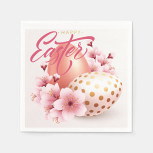 Happy Easter  Favor Bag Napkins