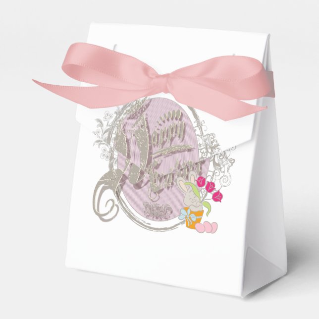 Happy Easter - Favor Box (Front Side)