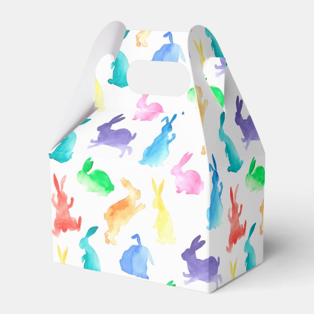 Happy Easter Favor Boxes (Front Side)