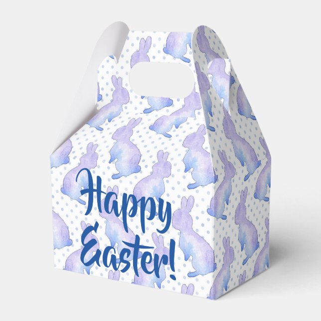 Happy Easter Favor Boxes (Front Side)