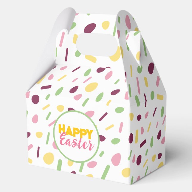 Happy Easter. Favor Boxes (Front)