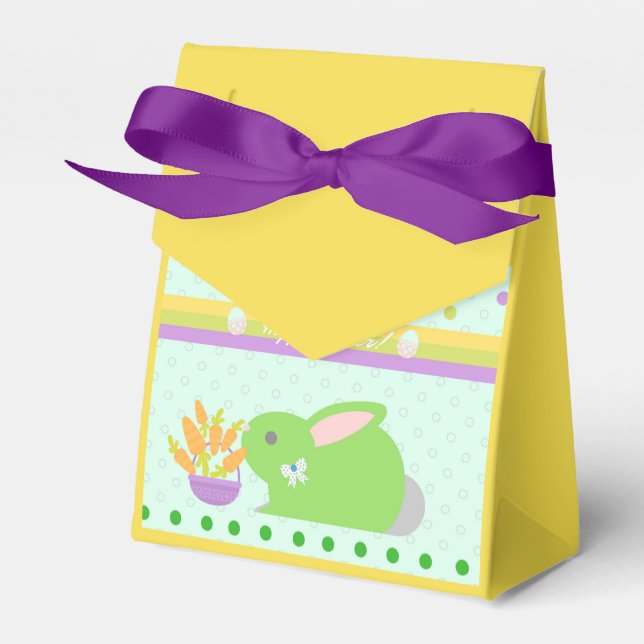 Happy Easter! Favor Boxes (Front Side)