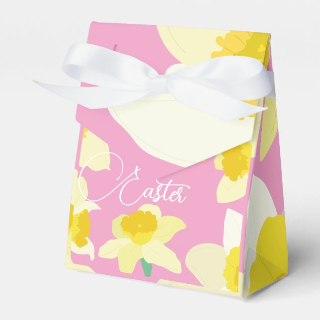 Happy Easter. Favor Boxes (Front Side)