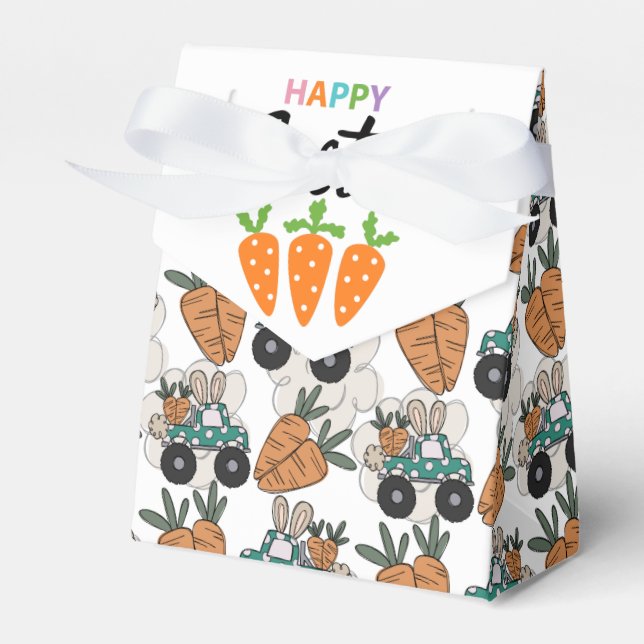 Happy Easter  Favor Boxes (Front Side)