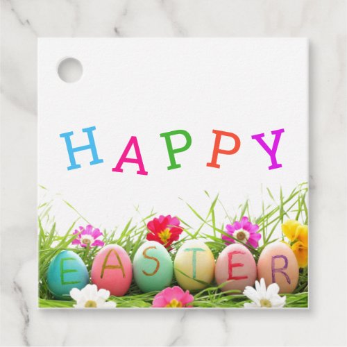 Happy Easter Favor Tags