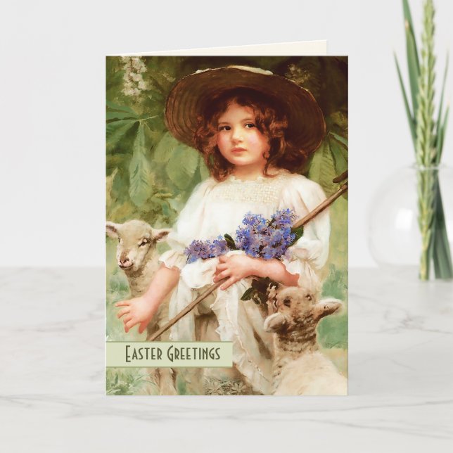 Happy Easter. Fine Art Easter Card (Front)