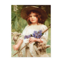 Happy Easter. Fine Art Postcard