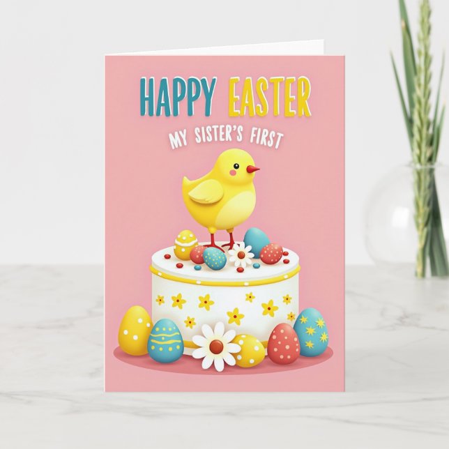 Happy Easter First Card (Front)