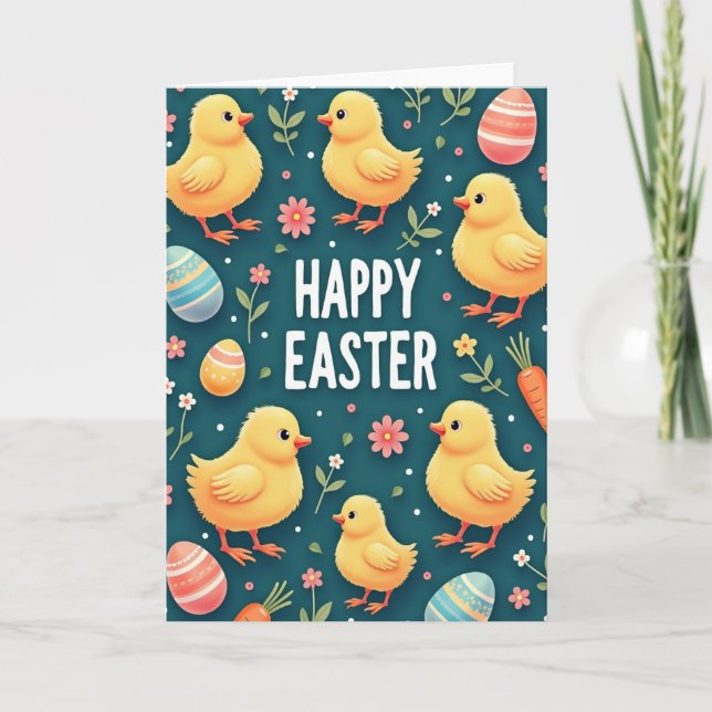 Happy Easter Fledglings Art Card (Front)