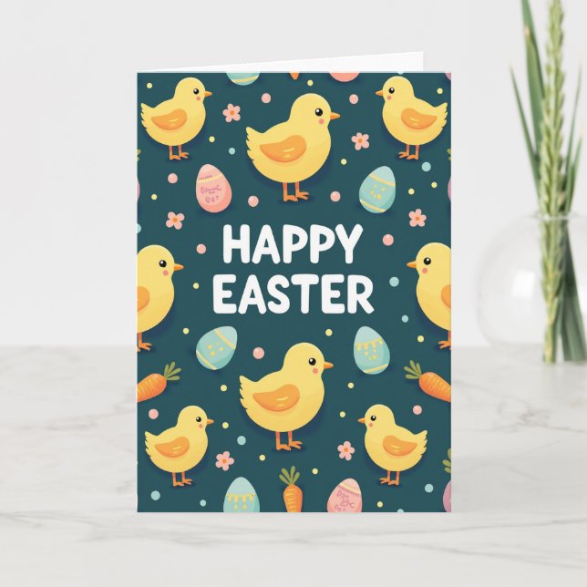 Happy Easter Fledglings Card (Front)