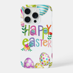 Happy Easter Floral Egg Pattern Phone Case