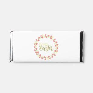Happy Easter floral/flowers Hershey Bar Favors