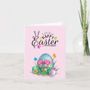 Happy Easter Folded Invitation