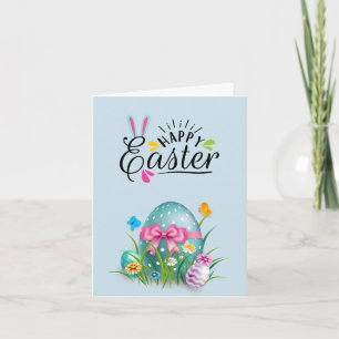 Happy Easter Folded Invitation
