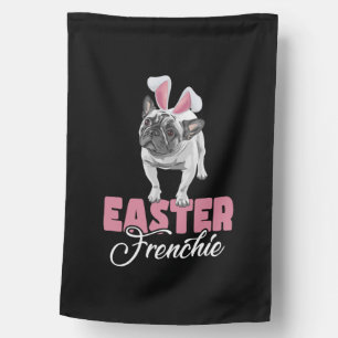 Happy Easter - French Bulldog Frenchie    House Flag
