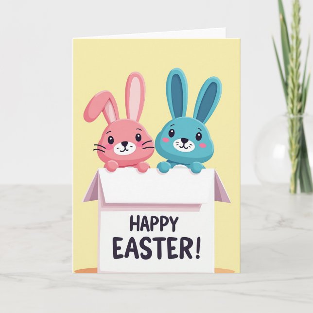 Happy Easter Friends Gift Card (Front)