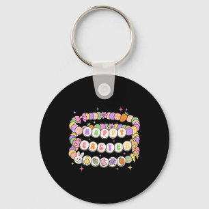 Happy Easter Friendship Bracelet Easter Bunny Egg Keychain