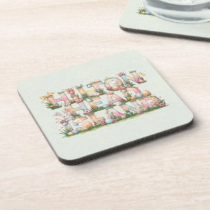 Happy Easter from Hilton Head Island Beverage Coaster
