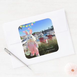 Happy Easter from Hilton Head Island Harbour Town Square Sticker