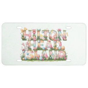 Happy Easter from Hilton Head Island License Plate