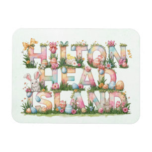 Happy Easter from Hilton Head Island Magnet