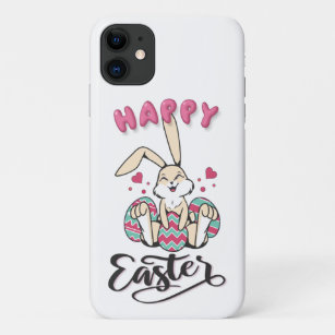 Happy Easter from lovely Easter Bunny iPhone 11 Case