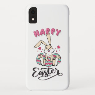 Happy Easter from lovely Easter Bunny iPhone XR Case