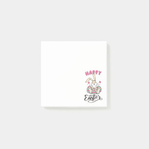 Happy Easter from lovely Easter Bunny Post-it Notes