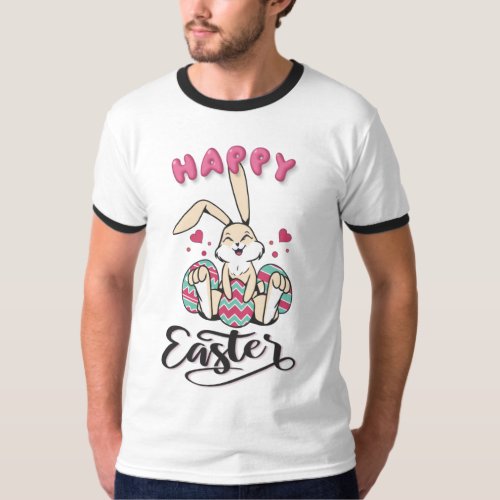 Happy Easter from lovely Easter Bunny T_Shirt